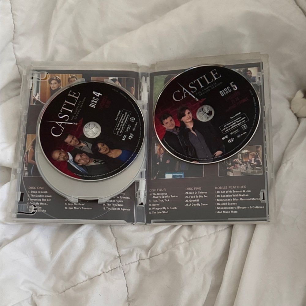 Castle Complete Second Season DVD Set - Picture 5 of 5